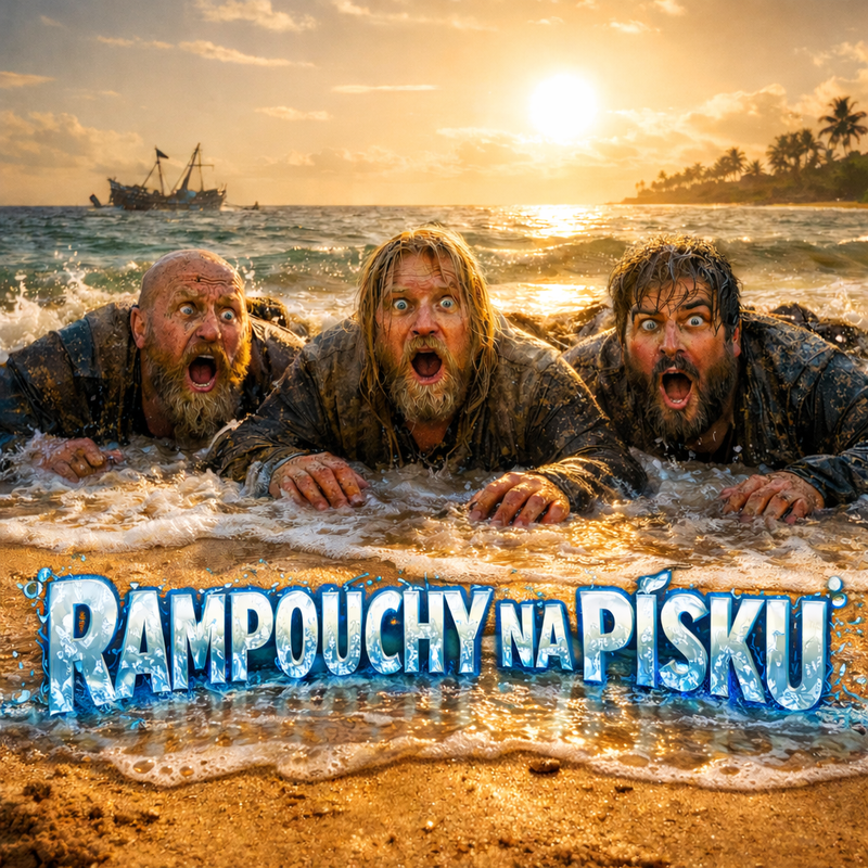 Rampouchy na písku
