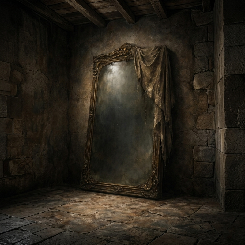 kirke a zrcvadlo minulosti